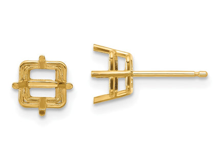 14k Yellow Gold Earrings Style XE62 - Classique Jewelry Inc.