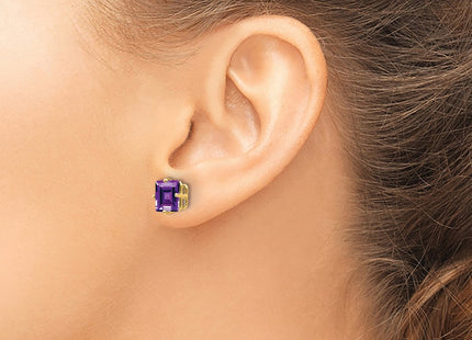 14k Yellow Gold Earrings Style XE63AM - Classique Jewelry Inc.