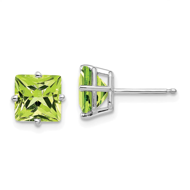14k White Gold Earrings Style XE63WPE - Classique Jewelry Inc.