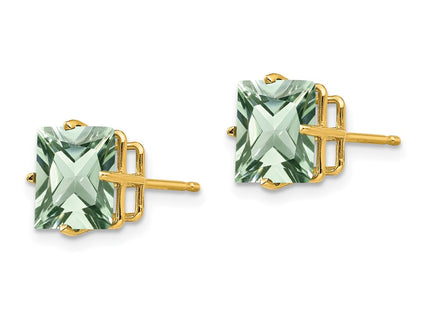 14k Yellow Gold Earrings Style XE64AG - Classique Jewelry Inc.