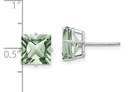 14k White Gold Earrings Style XE64WAG - Classique Jewelry Inc.