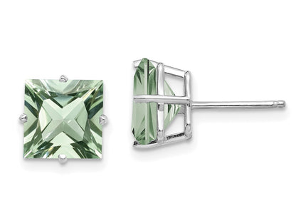 14k White Gold Earrings Style XE64WAG - Classique Jewelry Inc.