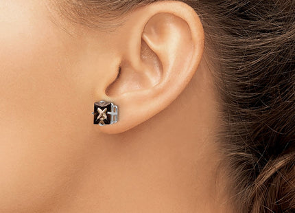 14k White Gold Earrings Style XE64WSQ - Classique Jewelry Inc.