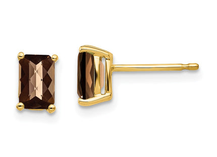 14k Yellow Gold Earrings Style XE65CQ - Classique Jewelry Inc.