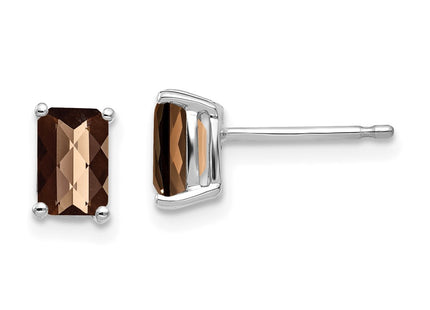 14k White Gold Earrings Style XE65WCQ - Classique Jewelry Inc.