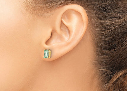 14k Yellow Gold Earrings Style XE66CG - Classique Jewelry Inc.