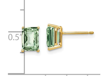 14k Yellow Gold Earrings Style XE66CG - Classique Jewelry Inc.