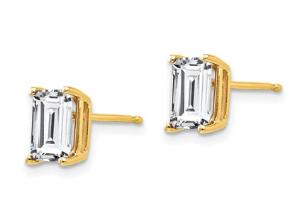 14k Yellow Gold Jewelry Style XE66CZ - Classique Jewelry Inc.