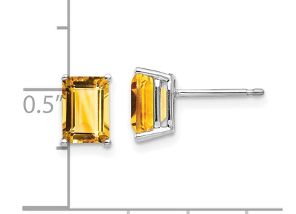 14k White Gold Earrings Style XE66WCI - Classique Jewelry Inc.