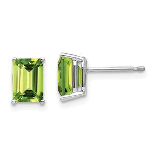 14k White Gold Earrings Style XE66WPE - Classique Jewelry Inc.