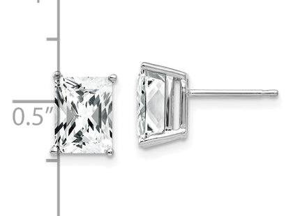 14k White Gold Earrings Style XE67WCZ - Classique Jewelry Inc.