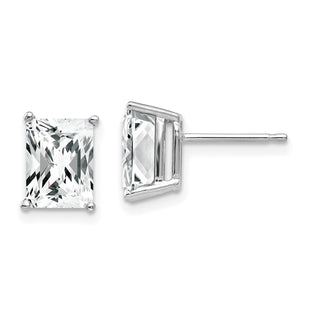 14k White Gold Earrings Style XE67WCZ - Classique Jewelry Inc.