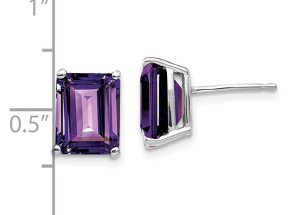 14k White Gold Earrings Style XE68WAM - Classique Jewelry Inc.