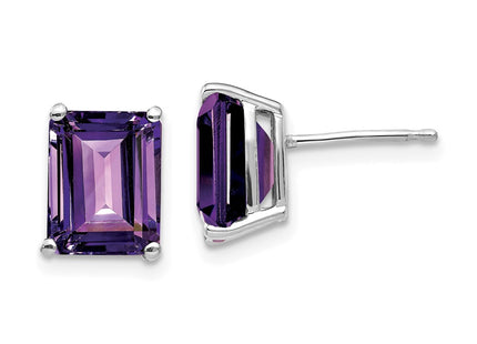 14k White Gold Earrings Style XE68WAM - Classique Jewelry Inc.