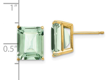 14k Yellow Gold Earrings Style XE69AG - Classique Jewelry Inc.