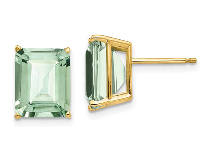 14k Yellow Gold Earrings Style XE69AG - Classique Jewelry Inc.