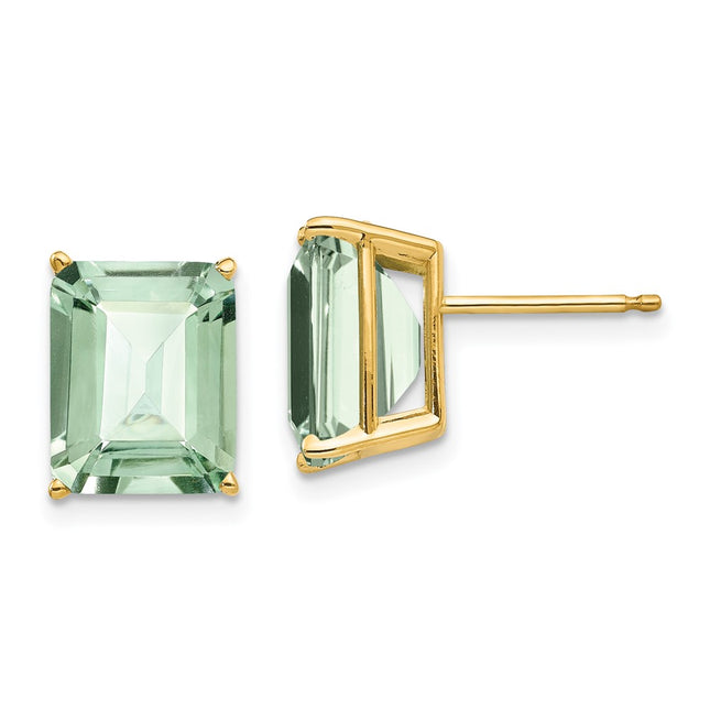 14k Yellow Gold Earrings Style XE69AG - Classique Jewelry Inc.