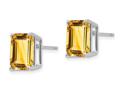 14k White Gold Earrings Style XE69WCI - Classique Jewelry Inc.