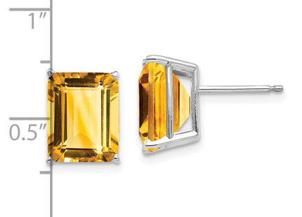 14k White Gold Earrings Style XE69WCI - Classique Jewelry Inc.