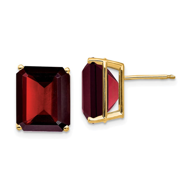 14k Yellow Gold Earrings Style XE70GA - Classique Jewelry Inc.