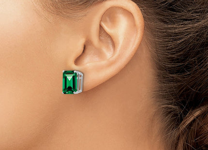 14k White Gold Earrings Style XE70WMS - Classique Jewelry Inc.