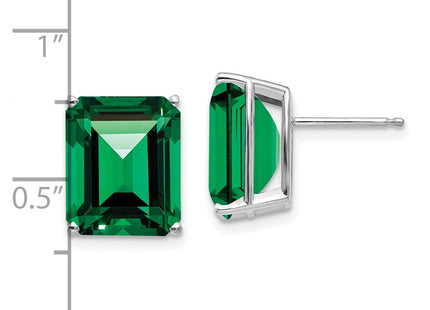 14k White Gold Earrings Style XE70WMS - Classique Jewelry Inc.