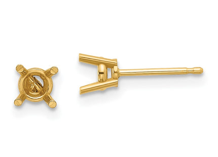 14K gold earrings