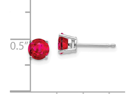 14k White Gold Earrings Style XE72WR - Classique Jewelry Inc.