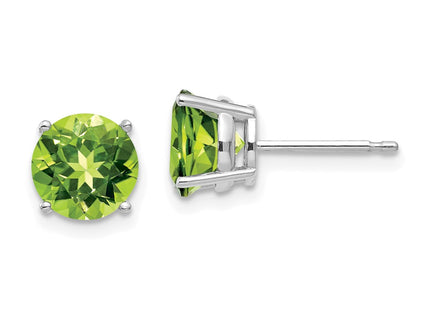 14k White Gold Earrings Style XE74WPE - Classique Jewelry Inc.