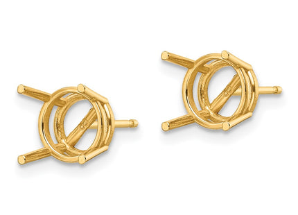 14k Yellow Gold Earrings Style XE75 - Classique Jewelry Inc.