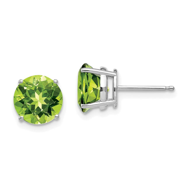 14k White Gold Earrings Style XE75WPE - Classique Jewelry Inc.