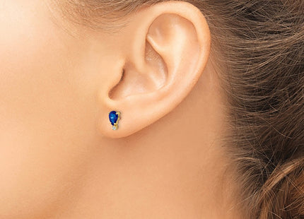 14k Yellow Gold Earrings Style XE760S - Classique Jewelry Inc.