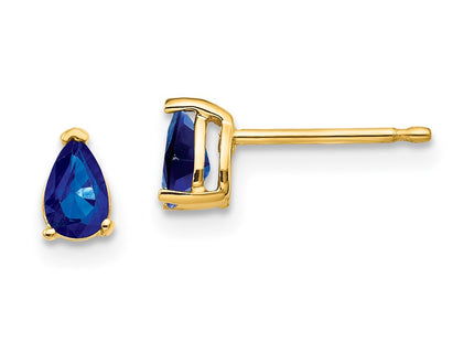 14k Yellow Gold Earrings Style XE78S - Classique Jewelry Inc.