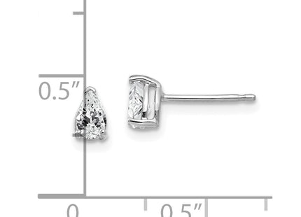 14k White Gold Jewelry Style XE78WCZ - Classique Jewelry Inc.