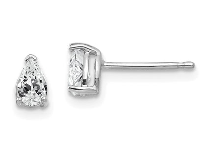 14k White Gold Jewelry Style XE78WCZ - Classique Jewelry Inc.