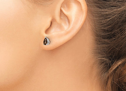 14k White Gold Earrings Style XE79WSQ - Classique Jewelry Inc.