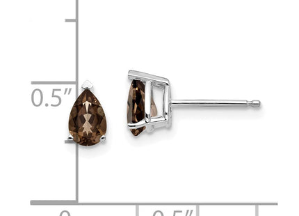 14k White Gold Earrings Style XE79WSQ - Classique Jewelry Inc.