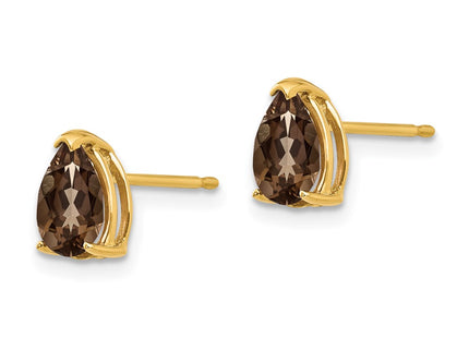 14k Yellow Gold Earrings Style XE80CQ - Classique Jewelry Inc.