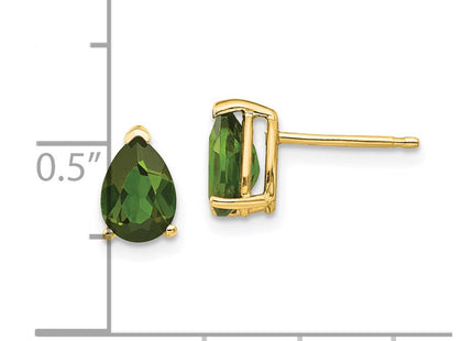 14k Yellow Gold Earrings Style XE80GT - Classique Jewelry Inc.