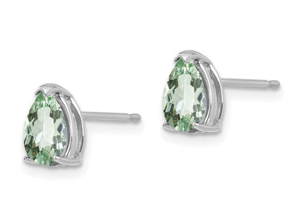 14k White Gold Earrings Style XE80WAG - Classique Jewelry Inc.