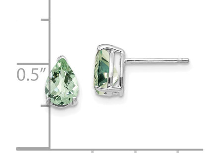 14k White Gold Earrings Style XE80WCG - Classique Jewelry Inc.