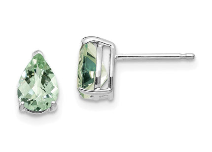 14k White Gold Earrings Style XE80WCG - Classique Jewelry Inc.