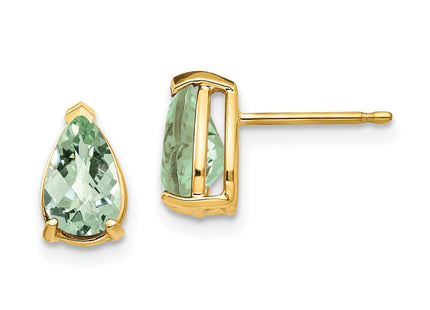 14k Yellow Gold Earrings Style XE81CG - Classique Jewelry Inc.