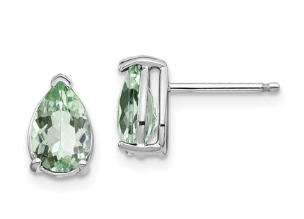 14k White Gold Earrings Style XE81WAG - Classique Jewelry Inc.