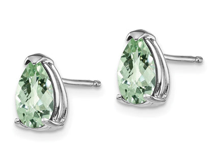 14k White Gold Earrings Style XE81WCG - Classique Jewelry Inc.