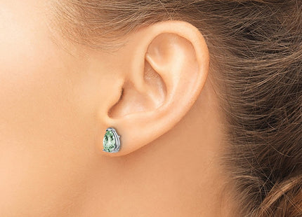 14k White Gold Earrings Style XE81WCG - Classique Jewelry Inc.