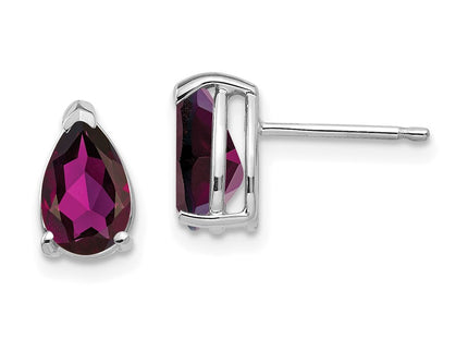 14k White Gold Earrings Style XE81WRG - Classique Jewelry Inc.