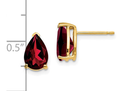 14k Yellow Gold Earrings Style XE82GA - Classique Jewelry Inc.