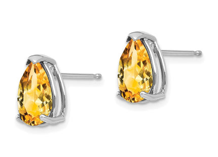 14k White Gold Earrings Style XE83WCI - Classique Jewelry Inc.