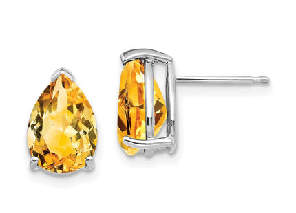 14k White Gold Earrings Style XE83WCI - Classique Jewelry Inc.